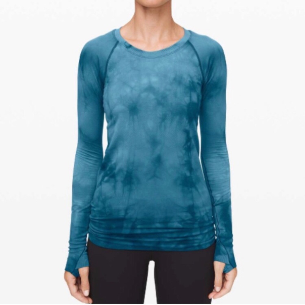 rare Lululemon swiftly tech tie dye ls 6